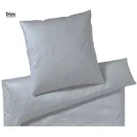 Elegante Bettwäsche Sister Stripe - 135x200 cm + 40x80 cmblau