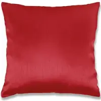 Arsvita Kissenhülle Alessia rot - salsa 40x40cm mit Füllkissen