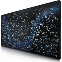 CSL Gaming Mauspad, XXL Schreibtischunterlage 900 x 400mm, Präzision & Geschwindigkeit, Celestial Map