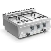 Mastro 700er Kochserie / Elektro-Fritteuse, Tischmodell, 2x 10 Liter