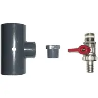 OKU Absorber-Entleerungsset für PVC-Verrohrung Ø 40 mm