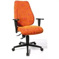 Topstar Lady Sitness K Al.k2 Retro - Profi Bürostuhl in Orange
