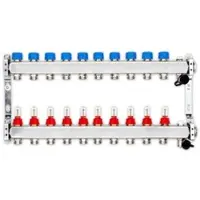 Thermova 100 m2 Set Tackersystem Rollbahn 25 mm WLG 045 16x2 PE-RT Rohr Raster 10 cm 10 Heizkreise Regler 230 V + Zubehör