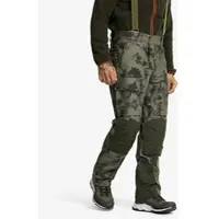 RevolutionRace Trace Silent Pro 2L Pants Herren Camo Deep Depths, Größe:M - Hosen > Regen & Hardshellhosen - Grün