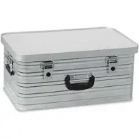 BRB-Lagertechnik 45 Liter Alubox, staub- und spritzwasserdicht, LxBxH 585 x 405 x 265 mm
