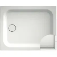 Bette rechteck Duschwanne „BetteSupra“ 1000 × 800 mm ohne Oberflächenbeschichtung, ohne Oberflächenveredelung, mit Wannenträger, in Curry