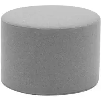 Softline - Drum Hocker / Beistelltisch klein, Ø 45 x H 30 cm, Filz Melange grau (620)