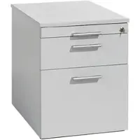 Geramöbel Rollcontainer »New York« mit Hängeregistratur grau, 43x56.6x60 cm