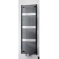 Bemm Design-Heizkörper „Mido Arc“ 59,5 × 180,8 cm in Silbermetallic
