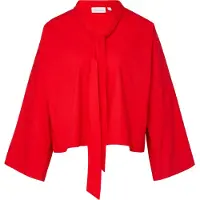 Comma Blouses Red Größe: 42 | Blusen Outlet | Damen | Rot