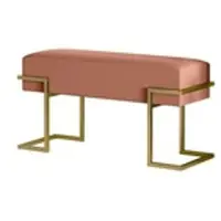 Möbel Kraft Polsterbank Cely , rosa/pink , Maße (cm): B: 80 H: 42
