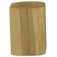 Wmg Holz Hocker Eiche H 40 cm 30x30 cm