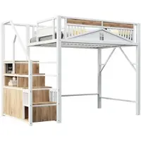 MODFU Fußbank Polsterhocker aus Cord-Stoff,Sitzhocker werkzeugfrei montiert,Fußstütze Hocker mit robuste Metallstruktur,Gelb