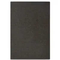 Karat Teppichläufer London Flacher Schlingenflor Dunkelbraun 67 x 450 cm
