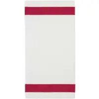 Feiler Handtücher Exclusiv mit Chenillebordüre Handtuch 50x100 cm | kirsch - rot