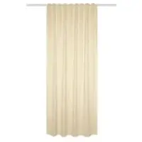 HOMEbasics Fertigschal ¦ creme ¦ Synthetik ¦ Maße (cm): B: 135