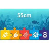 LEDaquaristik GmbH eco+ LED Klemmleuchte 55cm für Aquarien Beleuchtung | Komplett-Set