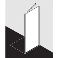 Kermi PXUWD08018VUK Seitenwand Pasa XP UWD 0800x