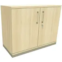 Fm Büromöbel Aktenschrank abschließbar für 2 Ordnerhöhen Breite 100 cm »Oldenburg« königsahorn, 100x78.1x44.2 cm