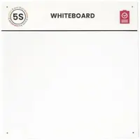 PaperFlow Whiteboard, Wandmontage, magnetisch, erweiterbar, B 750 x H 750 mm, weiß