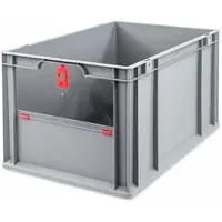 Proregal Eurobox NextGen Insight Cover HxBxT 32 x 40 x 60 65 Liter Hoch/Rot Eurobehälter Transportbox