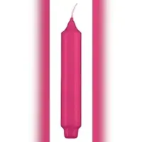Kopschitz Kerzen Stabkerzen mit Zapfenfuß Fuchsia Pink 40 x 3 cm, 12 Stück