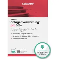 Lexware ANLAGENVERWALTUNG PRO 2026 (365-TAGE) - [PC]