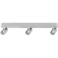 Grau Set Spot Trace 3/70 LED-Deckenstrahler-Aluminium poliert/Aluminium poliert/Weiß-mit LED (2700K)