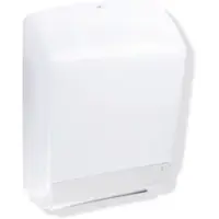 Hewi 477 active+ Papierhandtuchspender 477.06D6000598 Kunststoff signalweiß, antimikrobiell, Behälter weiß transluzent