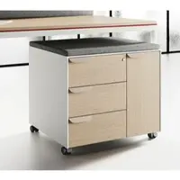 Jt Büro Rollcontainer für Schreibtisch abschließbar Le2o