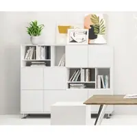 Jt Büro Sideboard Weiß Lewo