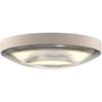 Grau Globe Ceiling 12 In LED-Deckeneinbaustrahler-Sandweiß-mit LED (2700K)