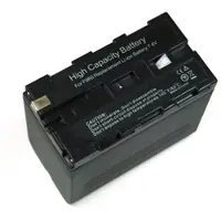 AccuCell Akku für Sony MVC FD100, Typ NP-F960, NP-F970, 6600 mAh