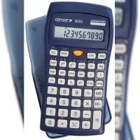 Genie Taschenrechner 52 SC 136 Funktionen blau Packung mit 5 Stück