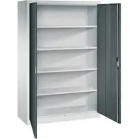 C+P Büroschrank Acurado, 1950x1200x500mm, 7035/7016
