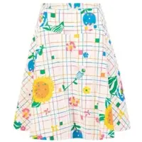 Blutsgeschwister Sommerrock Romance Rules the World - happy vintage flower XS