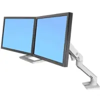 Ergotron HX Dual Monitorhalterung für USM Tisch, weiß (46-477-217)