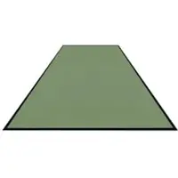 M&A Matting Schmutzfangmatte Colorstar, kaktusgrün, waschbar, glatter Rücken 7460150300150-C56 , Maße (B x T): 150 x 300 cm