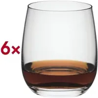 Rona Whiskybecher Doub. Old fashioned 166 Lunar 460 ml ungeeicht 6 Stück transparent, 10.3 cm