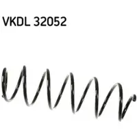 Skf Fahrwerksfeder VKDL 32052 für Fiat Stilo Multi Wagon