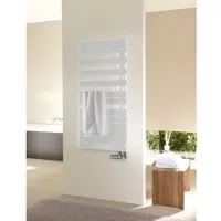 Zehnder Design-Heizkörper Roda Spa Asym, rechts, RAL 9016, 1.183 x 65 x 550 mm