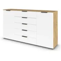 Möbel Kraft Sideboard ¦ holzfarben ¦ Maße (cm): B: 180 H: 100