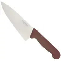 Schneider Kochmesser mit Kunststoffgriff 260807 , Klingenlänge: 16 cm, Grifffarbe: braun