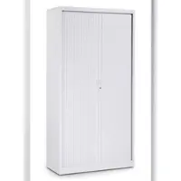 Ceha Rollladen- und Querrollladenschrank 120 x 45 cm mit 5 Ordnerhöhen in lichtgrau