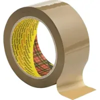3M Scotch Verpackungsklebeband 3707, Braun, 50 mm x 66 m, 0,055 mm