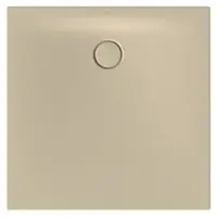 Bette BetteFloor Side Duschwanne mit BetteAntirutsch Pro, 900x900mm, 3381-424AE, Farbe: Sand