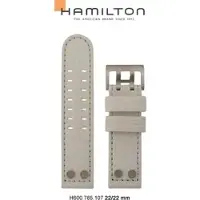 Hamilton - Belowzero Band-set Leder-weiss-22/22 H690.785.107 - weiß