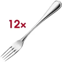 Hepp 12er-Pack Menügabel »Contour« 18/10 silber