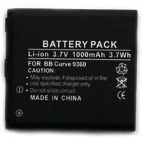 AccuCell Akku für BlackBerry 9350, 9360 Curve, 9370, entspricht E-M1