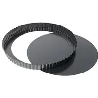 Contacto Tortenbodenform 28 cm, aus PTFE antihaft-beschichtetem Stahlblech
